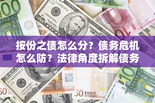 武汉按份之债怎么分？债务危机怎么防？法律角度拆解债务分配与风险自保指南