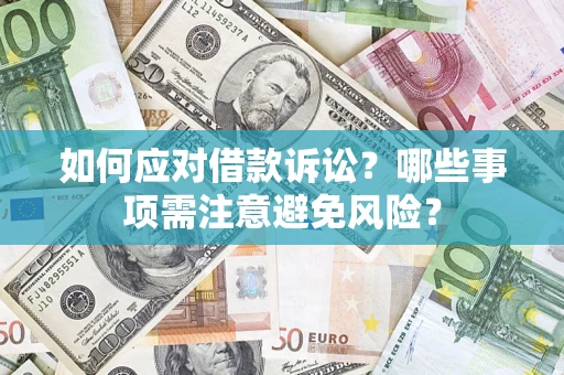 武汉如何应对借款诉讼？哪些事项需注意避免风险？