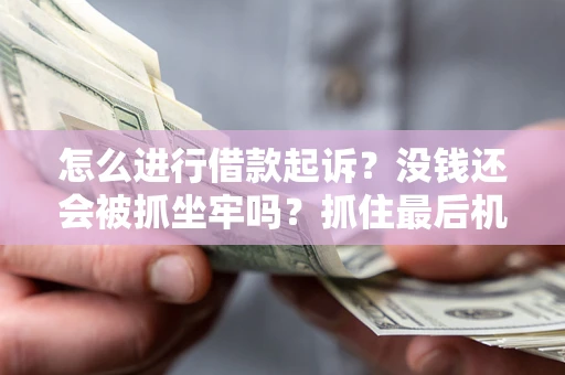 武汉怎么进行借款起诉？没钱还会被抓坐牢吗？抓住最后机会！