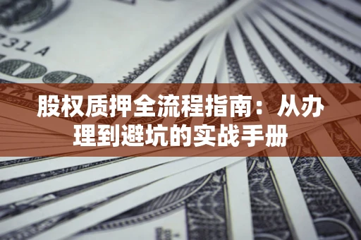 武汉股权质押全流程指南：从办理到避坑的实战手册