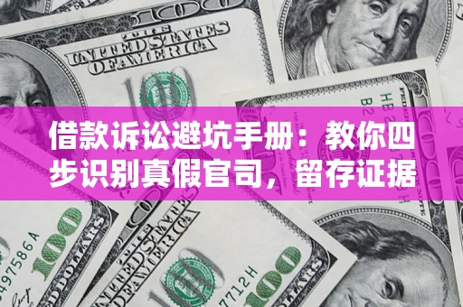 武汉借款诉讼避坑手册：教你四步识别真假官司，留存证据不踩雷