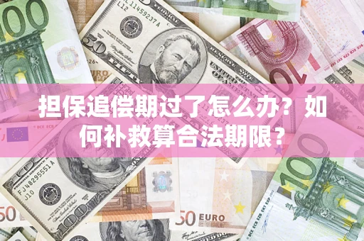 武汉担保追偿期过了怎么办？如何补救算合法期限？