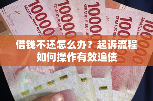 武汉借钱不还怎么办？起诉流程如何操作有效追债