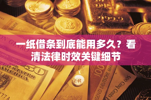 武汉一纸借条到底能用多久？看清法律时效关键细节